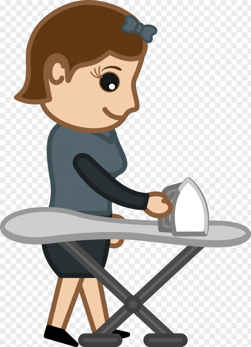 Salesman Clothes Iron Ironing Clothing Stock Photography PNG