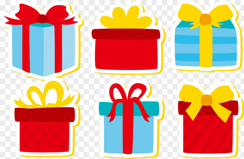 Creative Christmas Gifts Paper Euclidean Vector Gift PNG