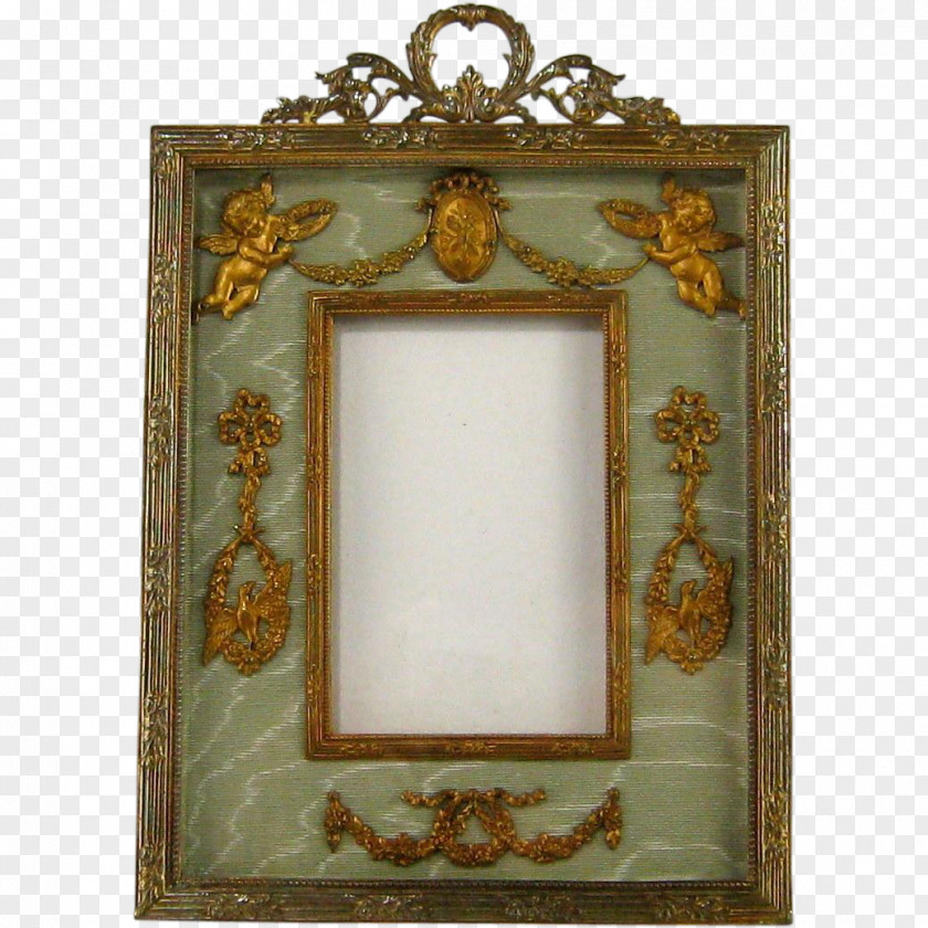 Frame Vintage Picture Frames Empire Style Mirror Ormolu PNG