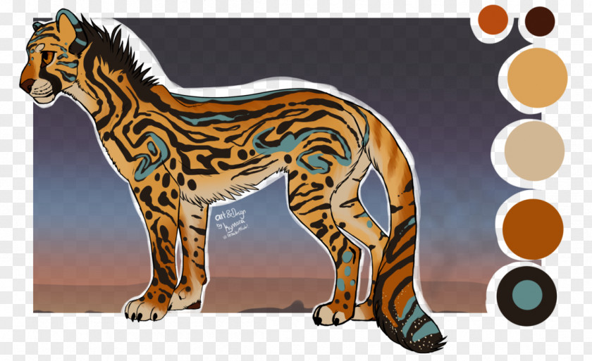 Cat Tiger Cheetah Cougar PNG
