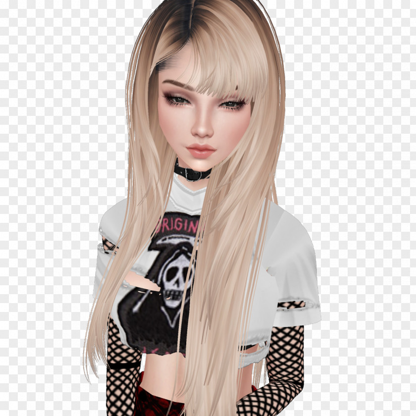 Imvu Lisa IMVU Social Networking Service Wig Avatar PNG