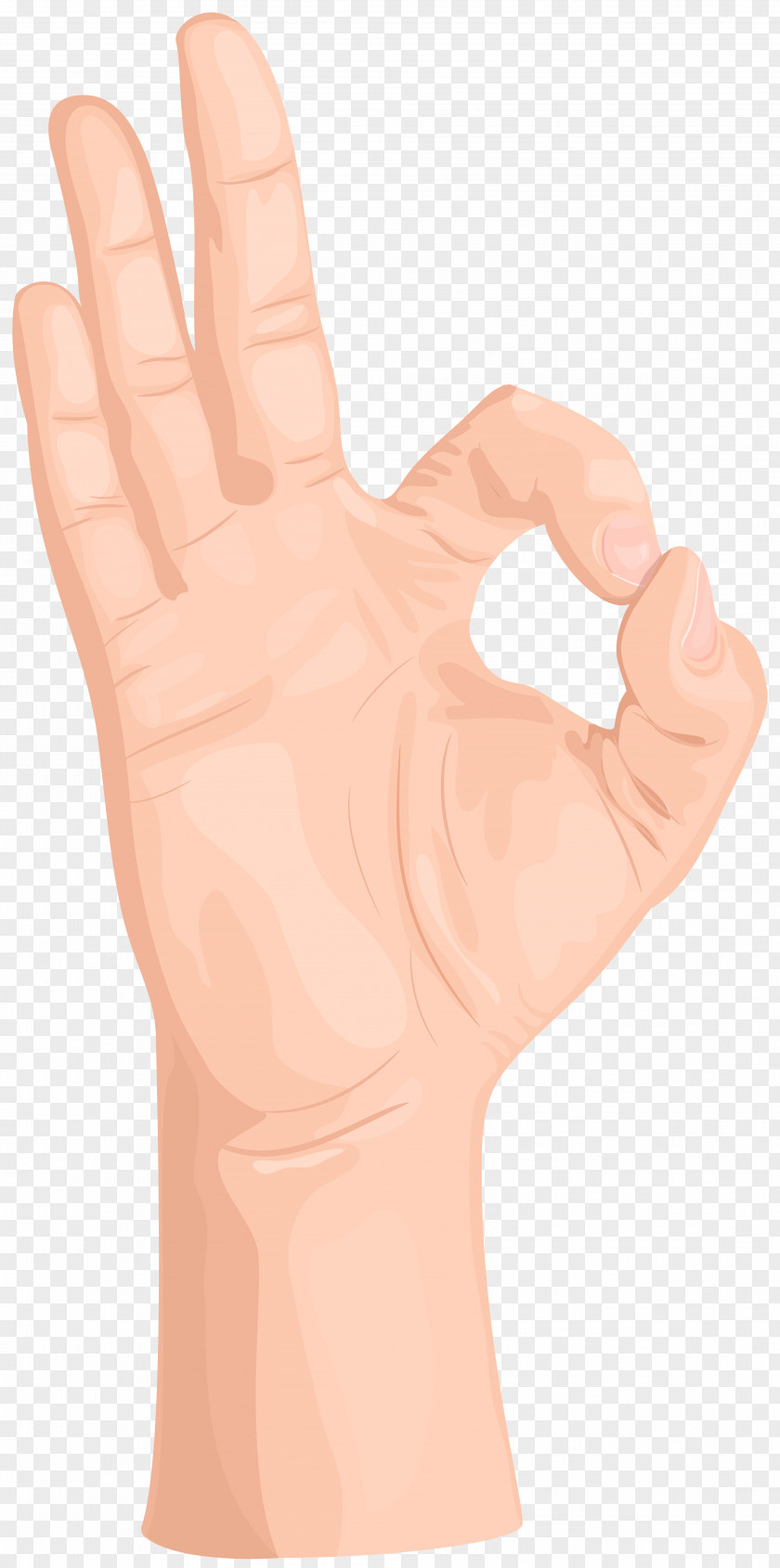 OK Hand Gesture Transparent Clip Art Thumb PNG