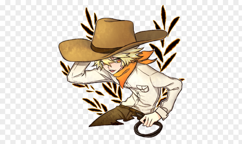 Rush To Run Cowboy Hat Cartoon Clip Art PNG