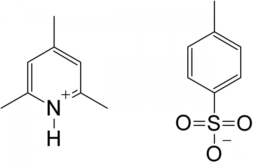 Salt Collidinium P-toluenesulfonate Collidine P-Toluenesulfonic Acid 2,4,6-Trimethylpyridine PNG