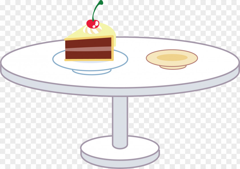 Vector Cake On The Table PNG
