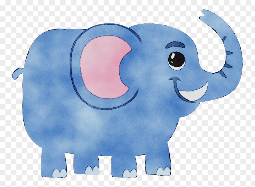 Indian Elephant African Cartoon Snout PNG