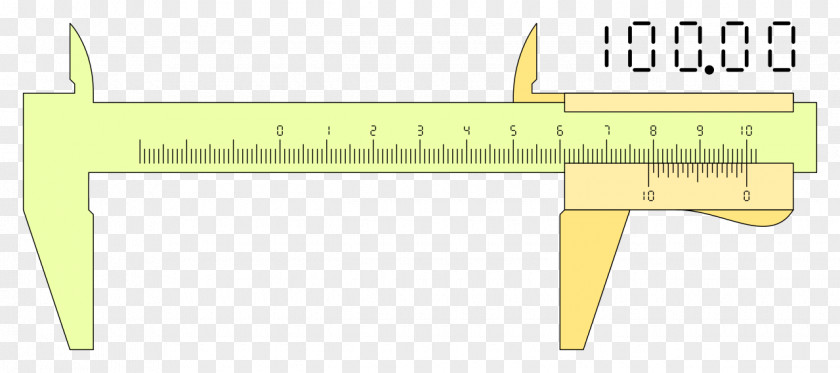 Line Angle Calipers Diagram PNG