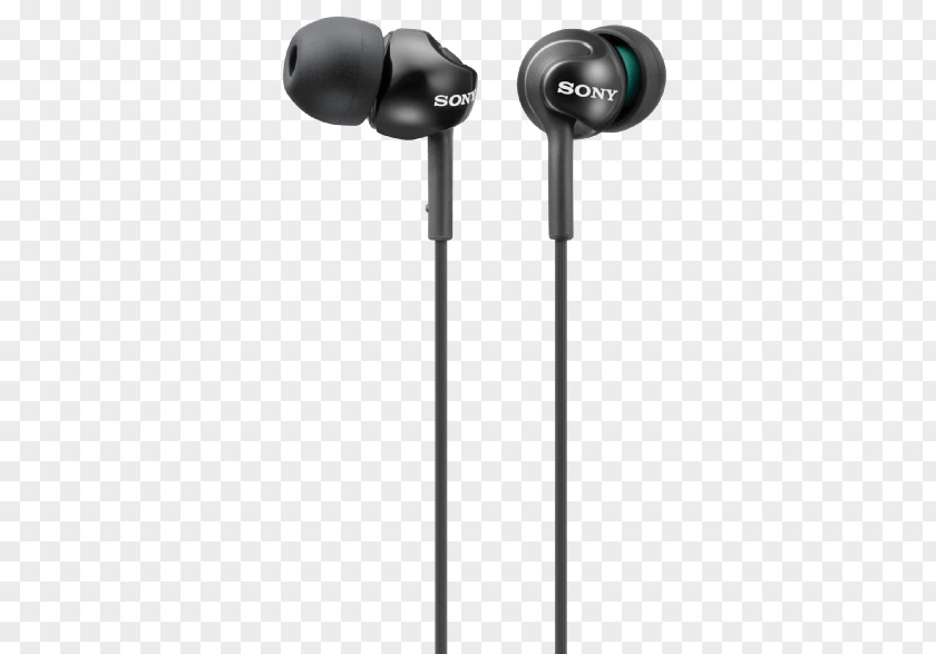 Microphone Headphones Sony MDR EX110LP 索尼 MDR-EX110AP PNG