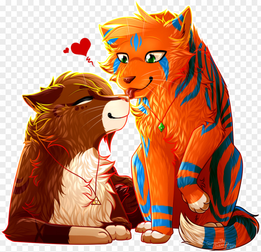 Romantic Clip Art Illustration Paper Cartoon Cat PNG