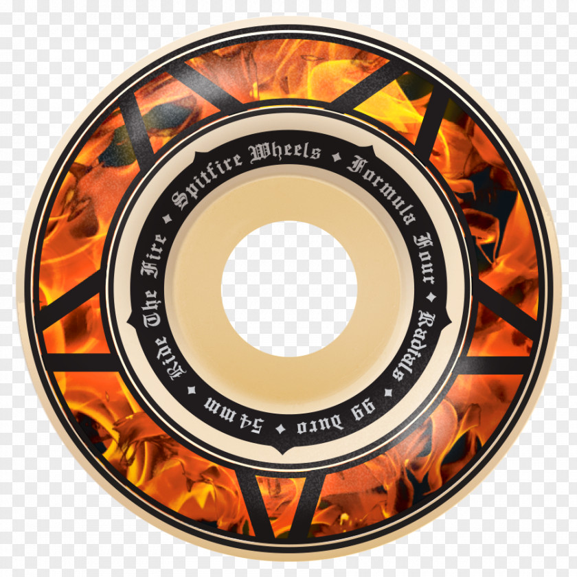 Spitfire Wheels Deluxe Distribution Skateboard Wheel Shore Durometer Formula 4 PNG