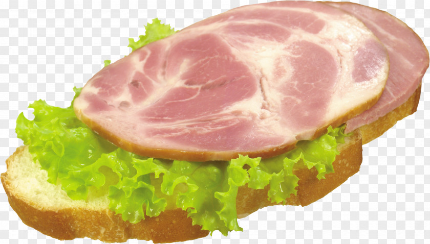 Ham Sausage Hamburger Butterbrot Breakfast PNG