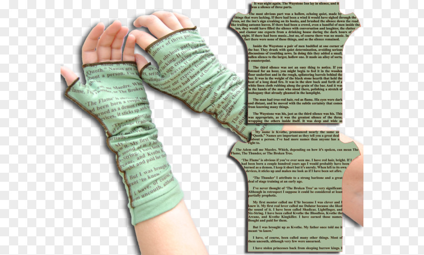WIND INK The Name Of Wind Glove Thumb Writing Text PNG