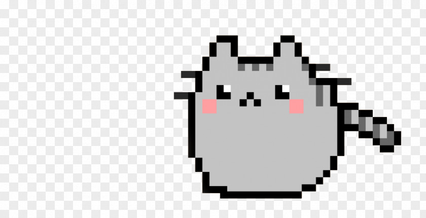 Cat Nyan Minecraft Pixel Art PNG