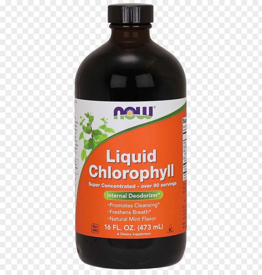 Dow Chemical Plant Dietary Supplement Liquid Chlorophyll 16 Fl Oz Product PNG