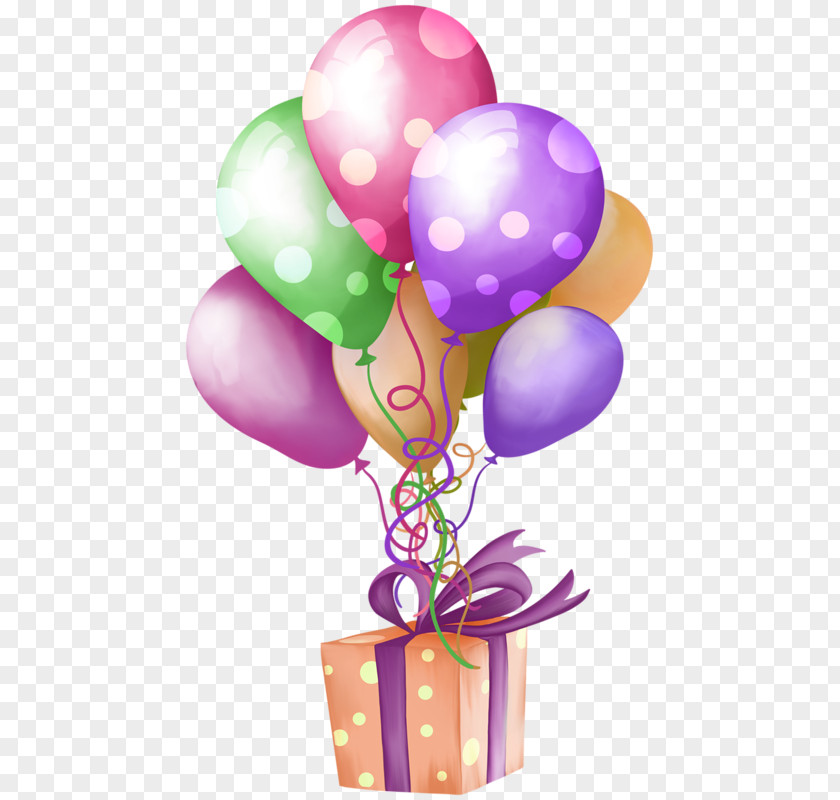 Gift Balloon Happy Birthday To You Clip Art PNG