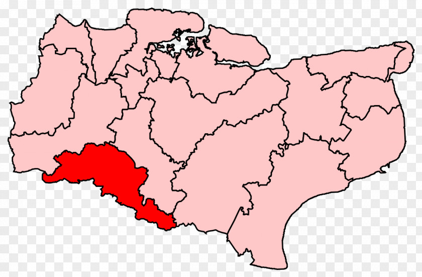 Map Isle Of Thanet Borough Tunbridge Wells Faversham And Mid Kent PNG