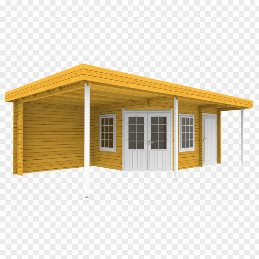 Oud Shed Log Cabin Cottage Veranda Roof PNG