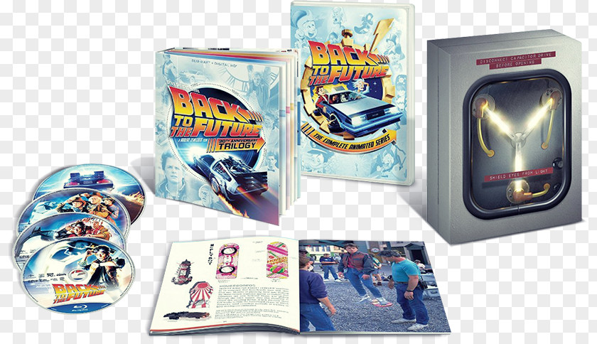 Buckle Up Dr. Emmett Brown Back To The Future: Game George McFly Blu-ray Disc PNG