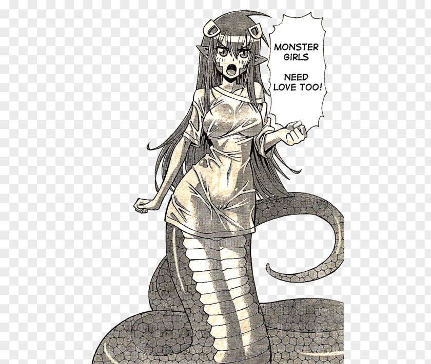 Monster Musume Lamia Love Infatuation PNG