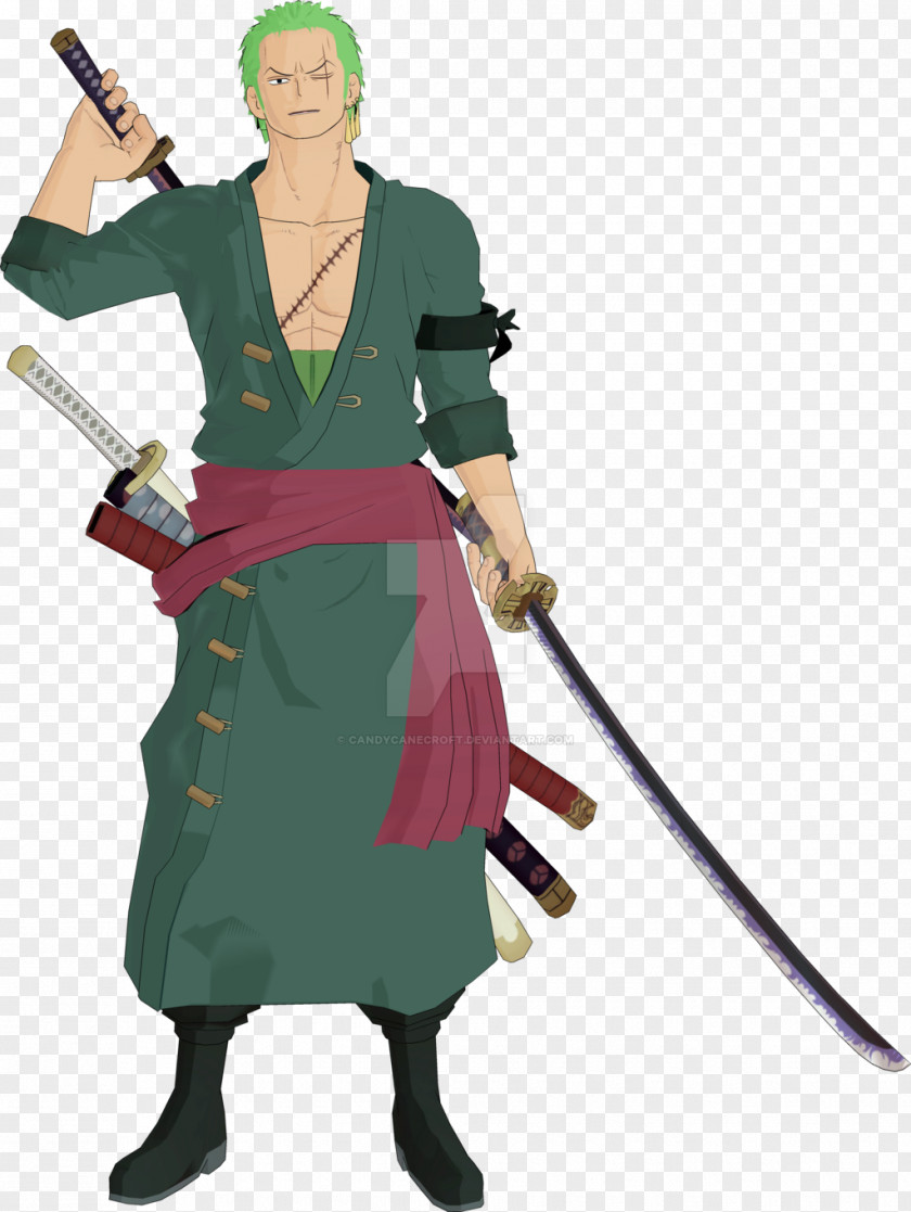 One Piece Zoro Logo Cartoon Costume Profession Character PNG