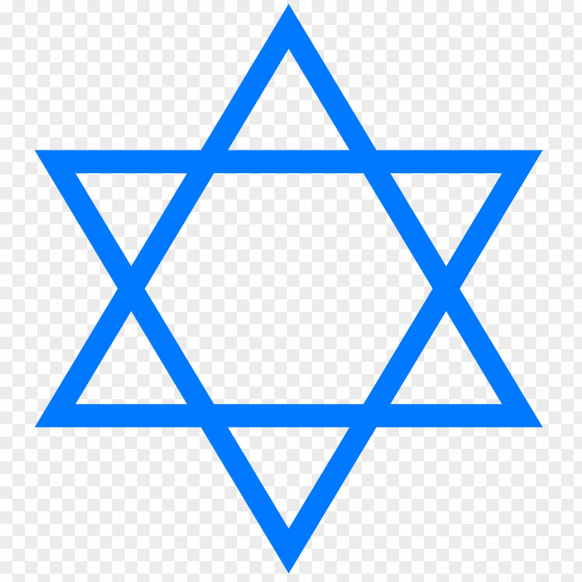 Star Of David Judaism Symbol PNG