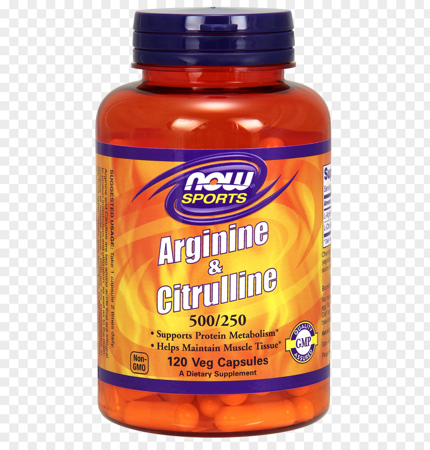120 Capsules (2 Pack) Arginine & Citrulline 500/250mg120 OrnithineAmmonia Urea Cycle Dietary Supplement 500/250mg PNG