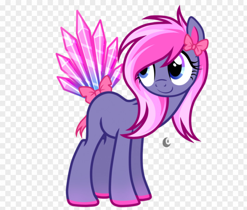 Amethyst Pony Art Violet Purple PNG