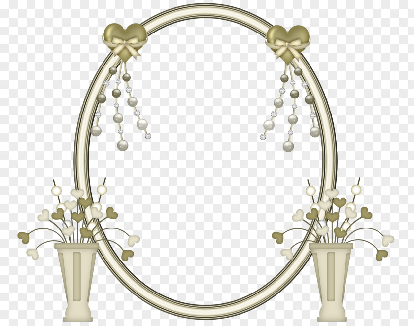 Cream Delight Picture Frames Flower PNG