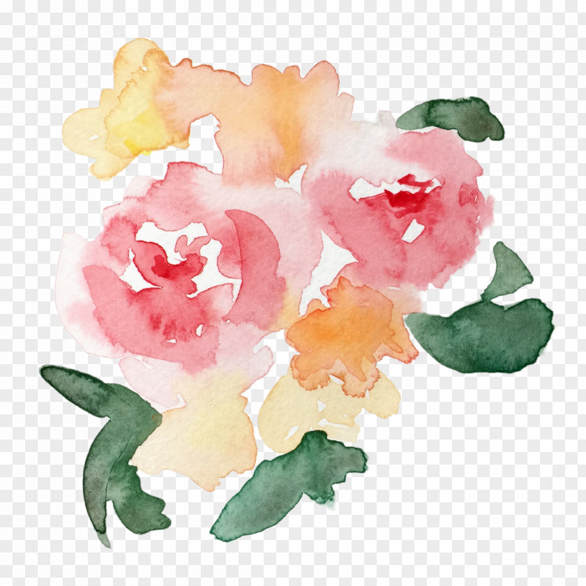 Floral Design Flower Bouquet Clip Art Watercolor Painting PNG