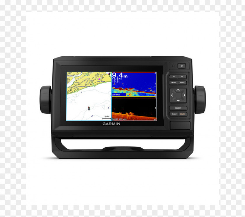 Garmin GPS Navigation Systems Chartplotter Fish Finders Ltd. EchoMap Plus 65cv PNG
