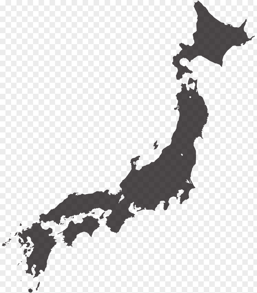 Japan World Map PNG