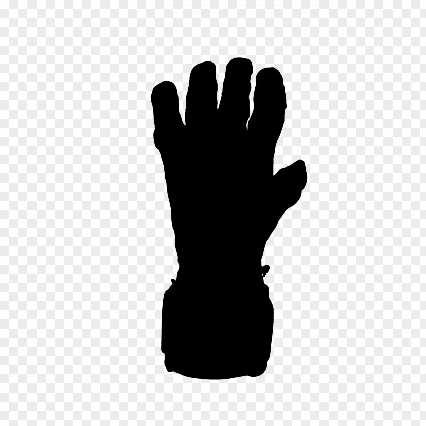 M Glove Font Silhouette Thumb Black & White PNG