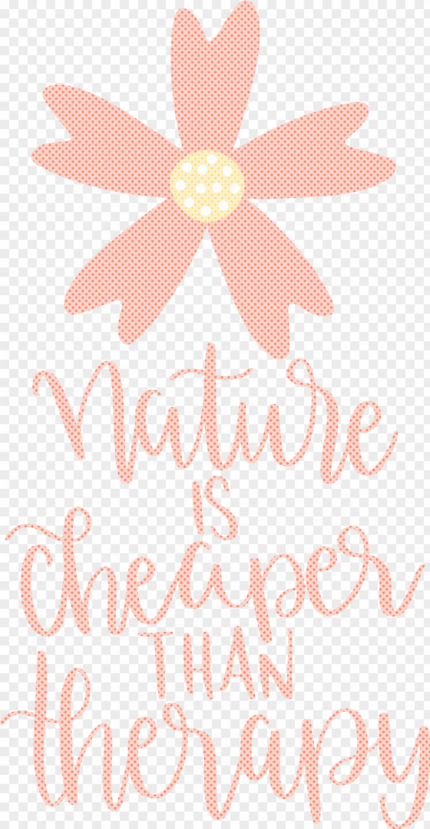 Nature Is Cheaper Than Therapy PNG