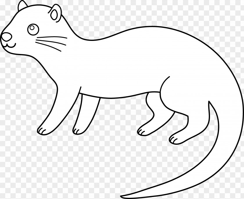 Otter Sea Drawing Line Art Clip PNG