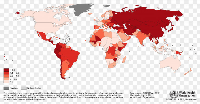 Cancer Cell Decomposition Map World Europe Projection PNG