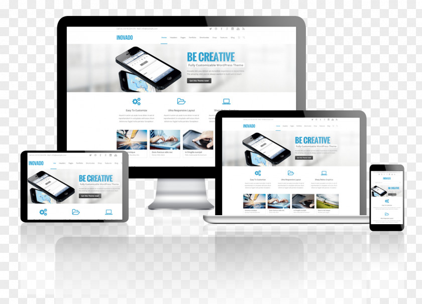 Creative Web Development Brand Digital Marketing Business PNG