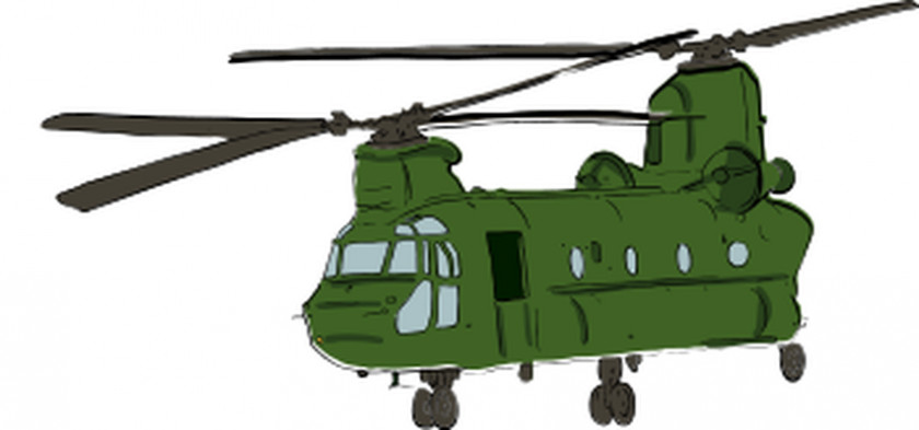 Power Helicopter Cliparts Military Boeing CH-47 Chinook Clip Art PNG