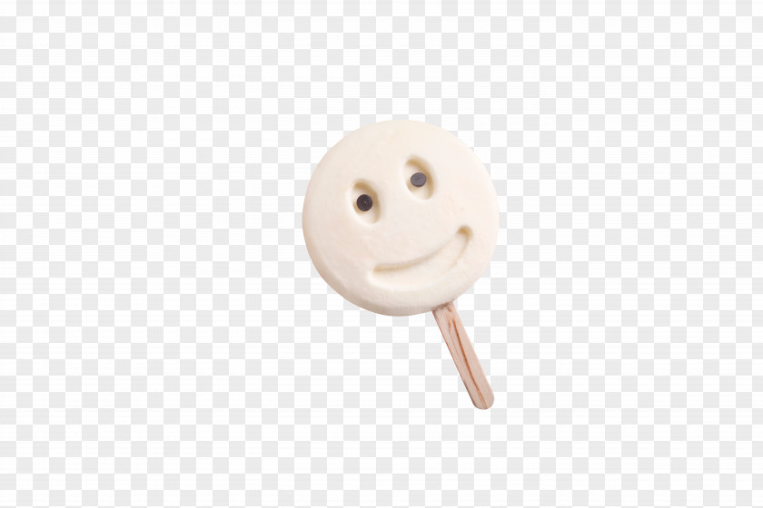 Pure White Smiley Face Shape Candy Cartoon PNG