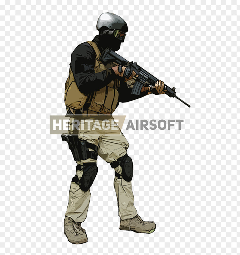 Soldier Infantry Airsoft Guns Firearm Marksman PNG