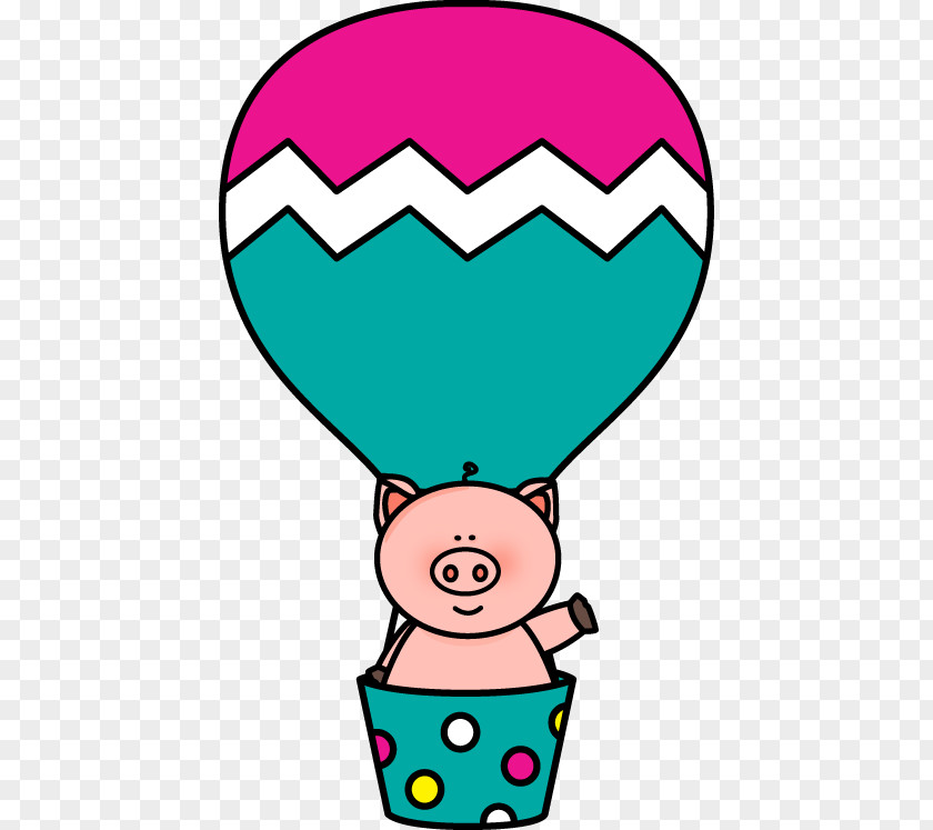 Air Cliparts Pig Hot Balloon Clip Art PNG