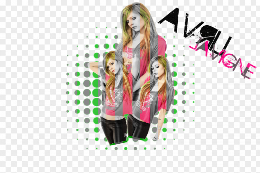 Avril Lavigne Graphic Design PNG