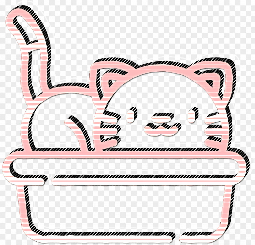Cat Icon Box Pet Shop PNG