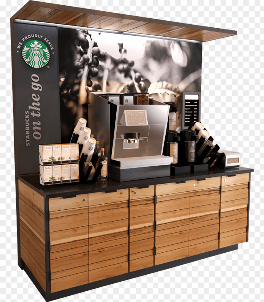 Coffee Latte Starbucks Kiosk Barista PNG