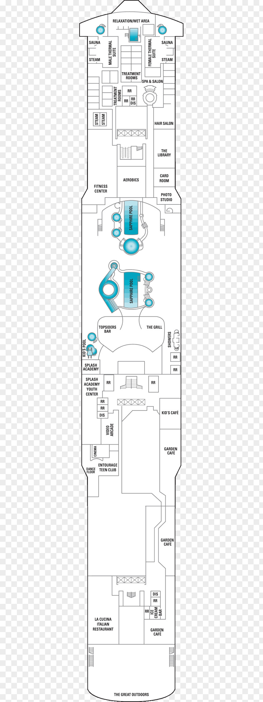 Deck Shovelboard Norwegian Cruise Line Ship Jade Crociera PNG