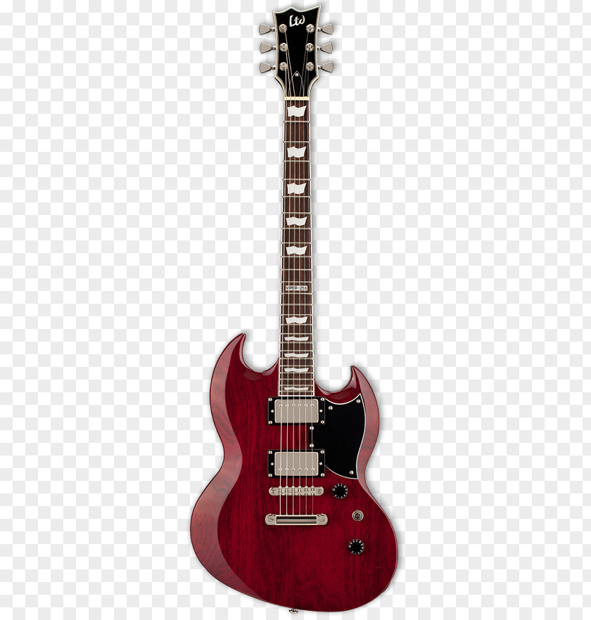 Guitar ESP LTD EC-1000 Guitars Electric Musical Instruments PNG