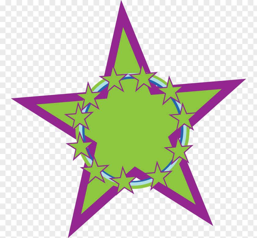 Star Green Clip Art PNG