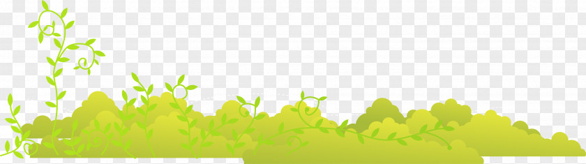 Vector Grass Bush Brand Green Leaf Tree PNG