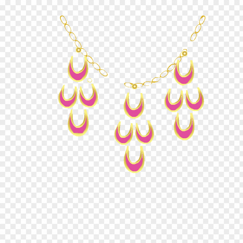 Bijou Earring Necklace Jewellery Clothing Accessories PNG