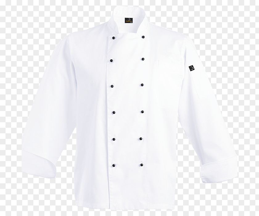 Chef Jacket Chef's Uniform Lab Coats Collar Outerwear Button PNG