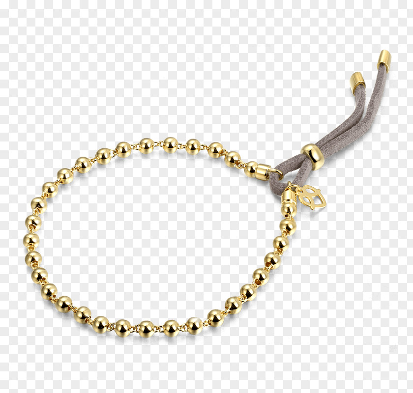 Gold Beads Charm Bracelet Jewellery Necklace PNG